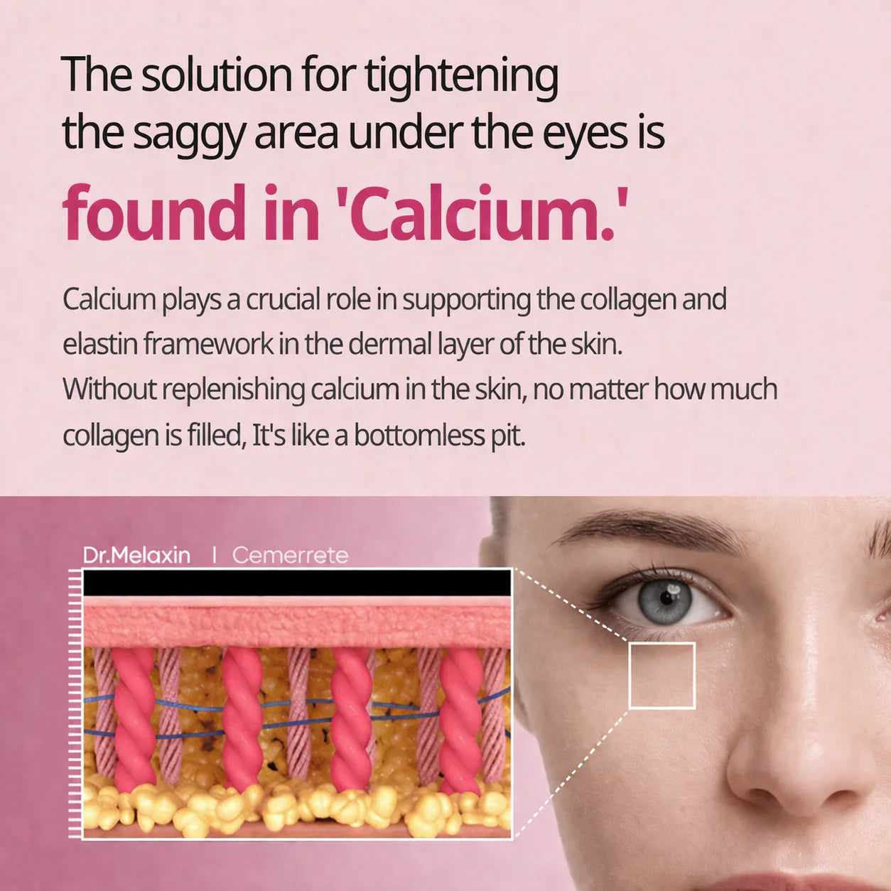 💗 Hudros® Crema Correctora para Contorno de Ojos con Calcio | Ayuda a Disimular Ojeras, Manchas, Líneas Finas y Piel Apagada💗1