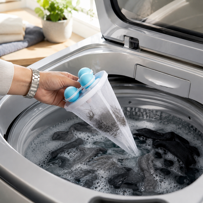 🧺 50% OFF Today — Healrize® Pet Hair Laundry Catcher Bag | Reusable Washer Hair Filter for Dog & Cat Hair, Lint & Laundry Debris 🧼2
