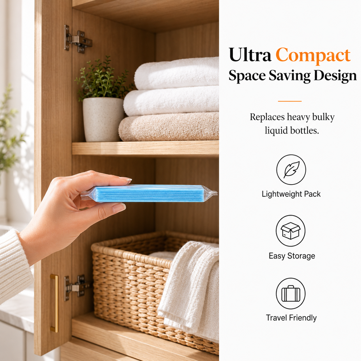 🫧 TIMNAMY® 3-in-1 Eco-Friendly Dissolvable Floor Cleaner  | Antibacterial, Deodorizing & Long-Lasting Freshness 🧹