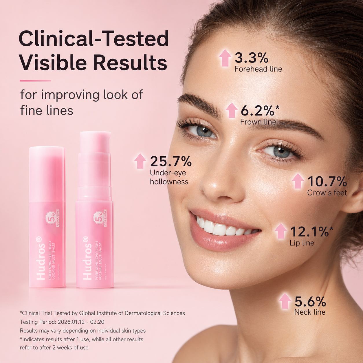 💃🏻Hudros® Time Reverse Firming Cream | Night Moisturizer for Fine Lines, Dullness & Firmer-Looking Skin🌸🌸2