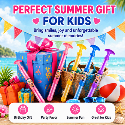 🥳 2026 HOT SALE💞70K+ SOLD! · 58% OFF! TIMNAMY® Pull-Out Firework Water Gun Toy 🎆💦 Fun Splash Water Blaster for Pool, Beach, Bath & Garden💦2