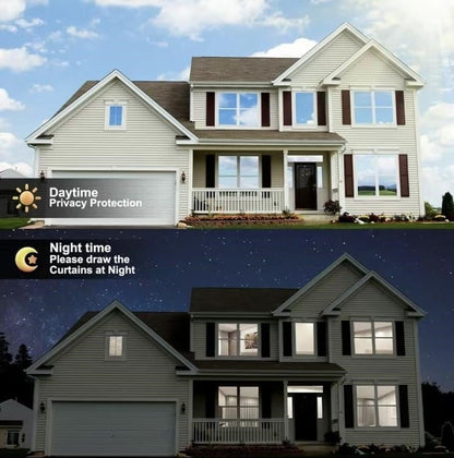 🔥 50% OFF Today — Healrize® Reflective Window Privacy Film | Daytime Mirror Window Tint for Heat Control, UV Protection, Home, Office & Car Glass🏠🪟1