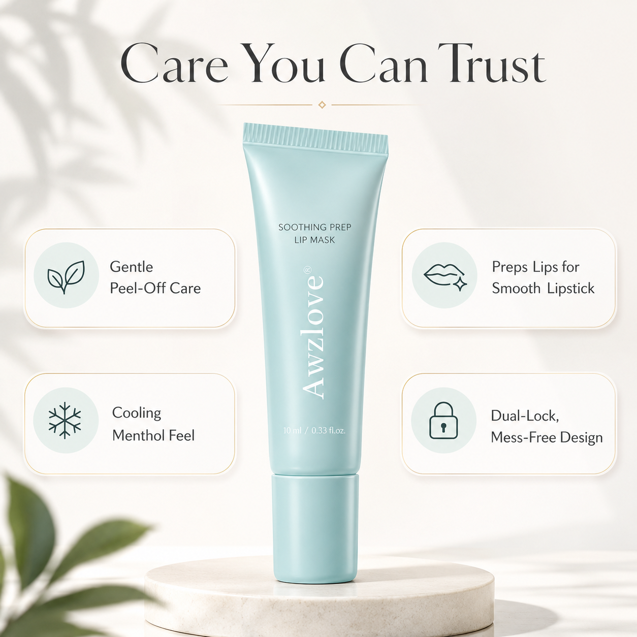 💋 Awzlove® Peel-Off Lip Mask — Gentle Exfoliating & Hydrating Prep for Flawless Makeup ✨✨2