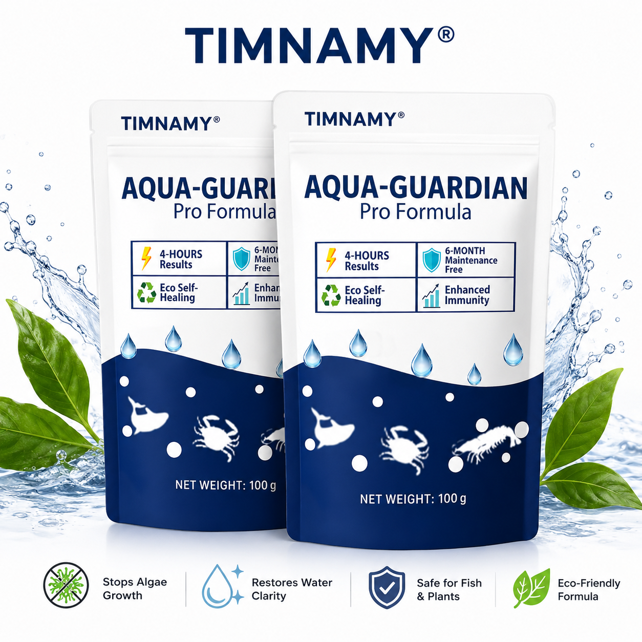 ✨ From Green to Clean Overnight! |⏱️ Crystal Clear in 24 Hours! | TIMNAMY® Aqua-Guardian Pro Formula