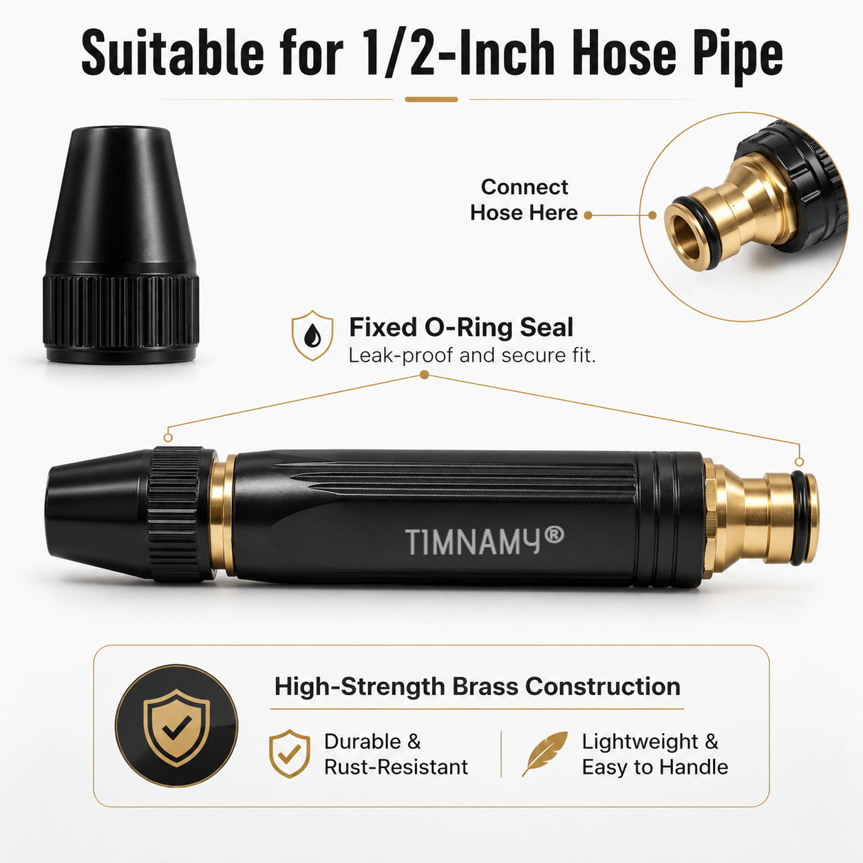 🚗LAST DAY 50% OFF TIMNAMY®Powerful High-Pressure Home Car Wash & Garden Sprayer✨✨1