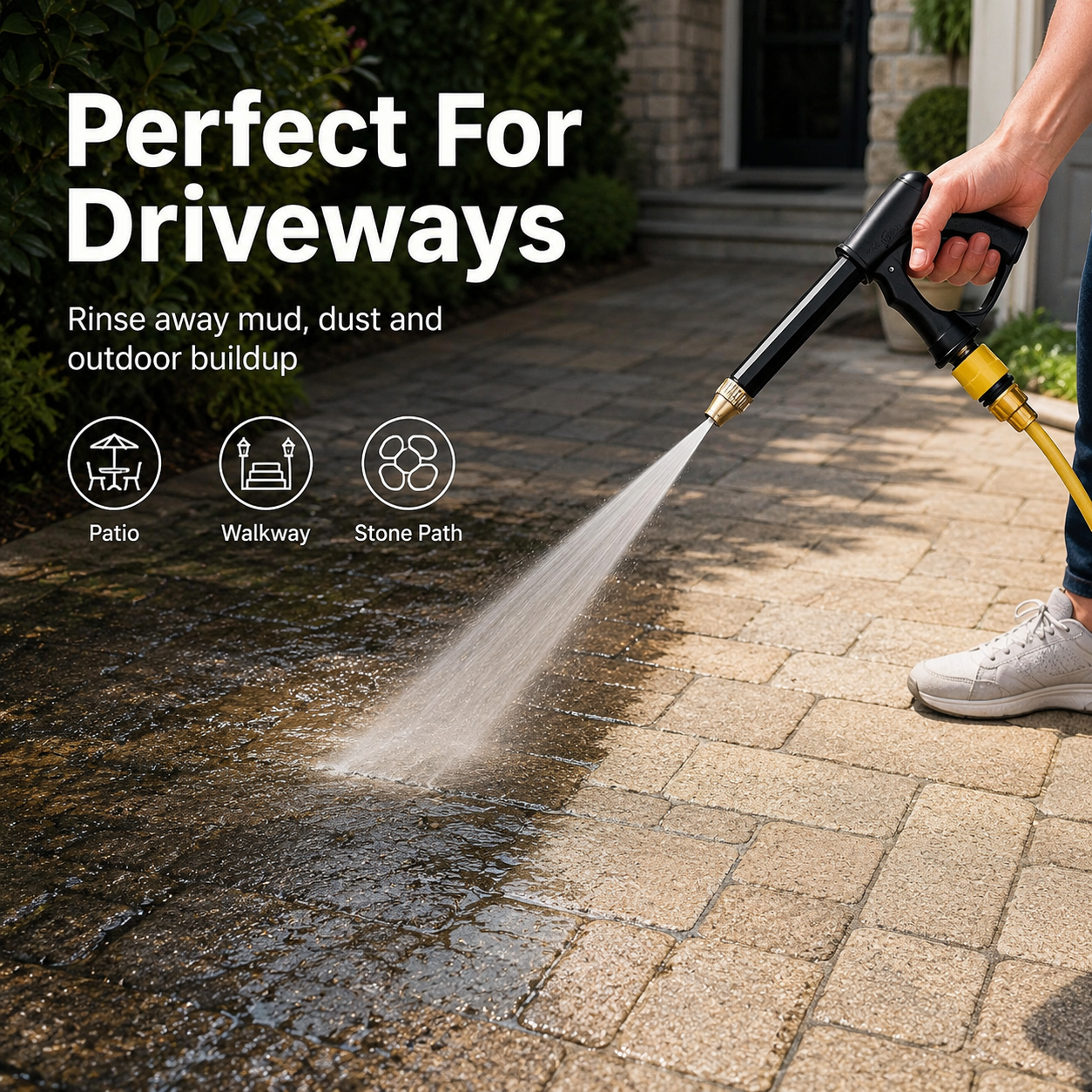🚀 2026 New Version Upgraded TIMNAMY® Portable High-Pressure Water Sprayer | Blast Away Dirt, Mud & Grime with Ease🚗🚗3