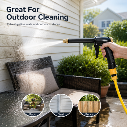 🚀 2026 New Version Upgraded TIMNAMY® Portable High-Pressure Water Sprayer | Blast Away Dirt, Mud & Grime with Ease🚗🚗3