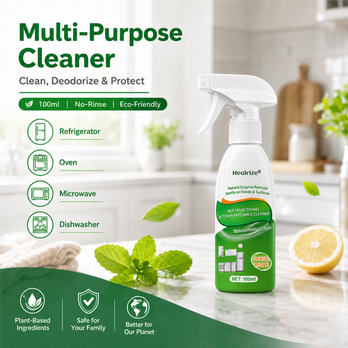 🔥 49% OFF Today — Healrize® High-Efficiency Kitchen Cleaner | Powerful Deep Cleaning Spray for Grease, Dirt & Stubborn Stains🎉2