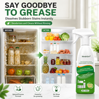 🔥 49% OFF Today — Healrize® High-Efficiency Kitchen Cleaner | Powerful Deep Cleaning Spray for Grease, Dirt & Stubborn Stains🎉2