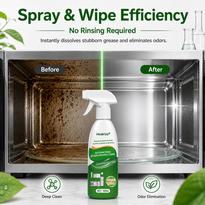 🔥 49% OFF Today — Healrize® High-Efficiency Kitchen Cleaner | Powerful Deep Cleaning Spray for Grease, Dirt & Stubborn Stains🎉2