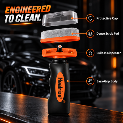 🧼Healrize® Glass Restoration Kit – Water Spot & Oily Residue Remover for Auto & Home Glass