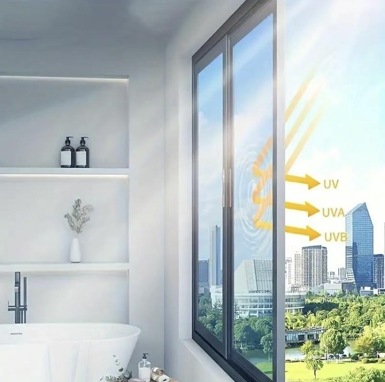 🔥 50% OFF Today — Healrize® Reflective Window Privacy Film | Daytime Mirror Window Tint for Heat Control, UV Protection, Home, Office & Car Glass🏠🪟1