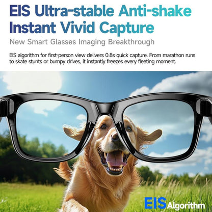 ⏰👓Smart AI Translation Camera Bluetooth Glasses—8 MP Pixels, 160+ Languages, Real-Time Translation