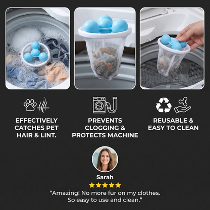 🧺Washing Machine Filter Bag 🧼